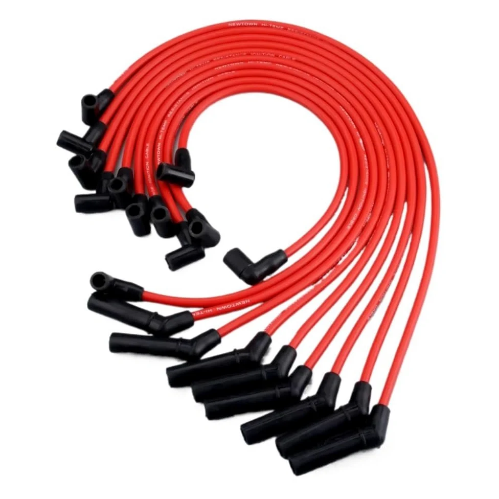 Cables de Encendido compatibles con Mustang 5.0L 5.8L V8 1964-1995 M-12259-R301 Kit de Cables de Encendido para bujías