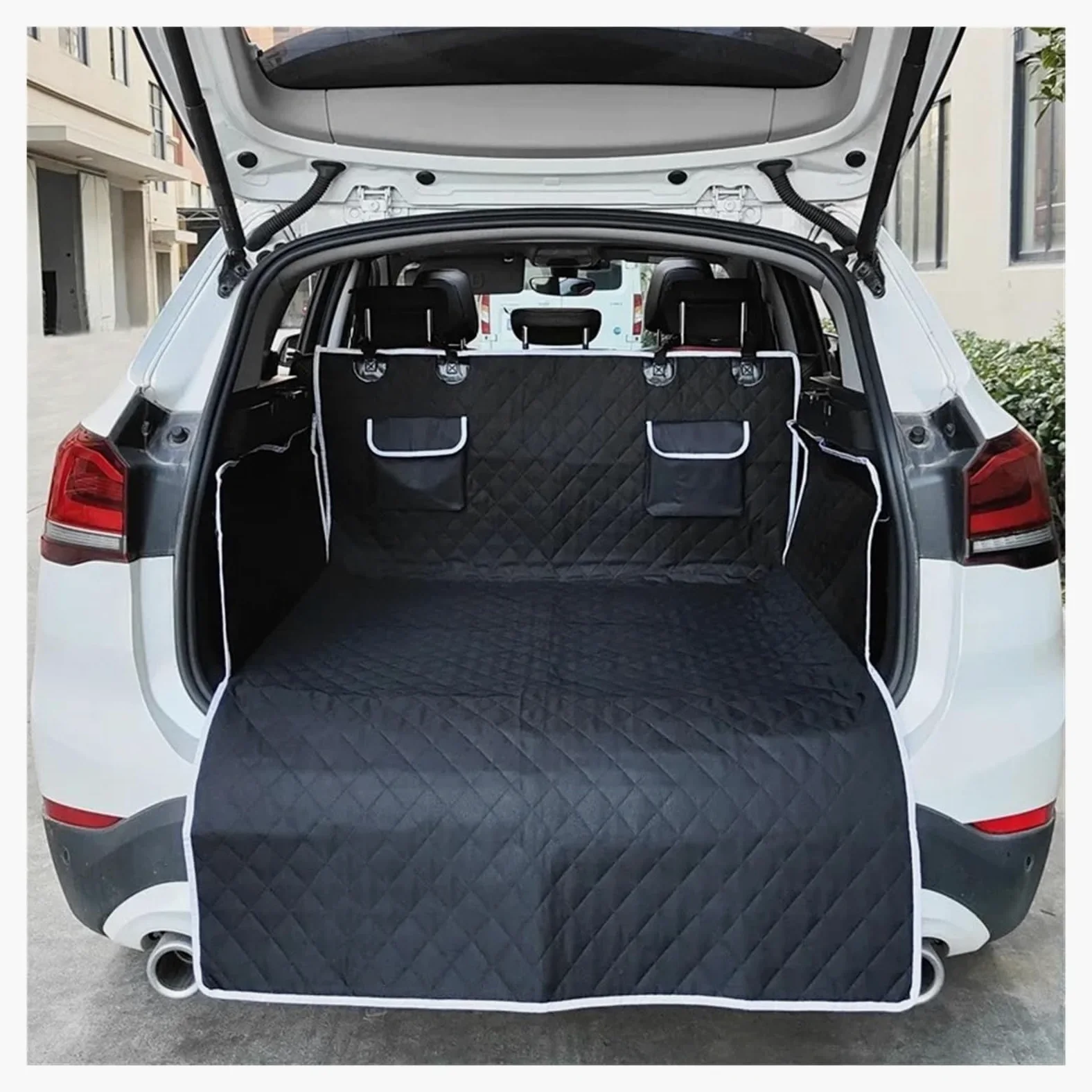 Lfombrillas Maletero para Perros Pequeños Medianos Y Grandes Protector Impermeable para Asiento Coche Perros Funda para Maletero Transportador