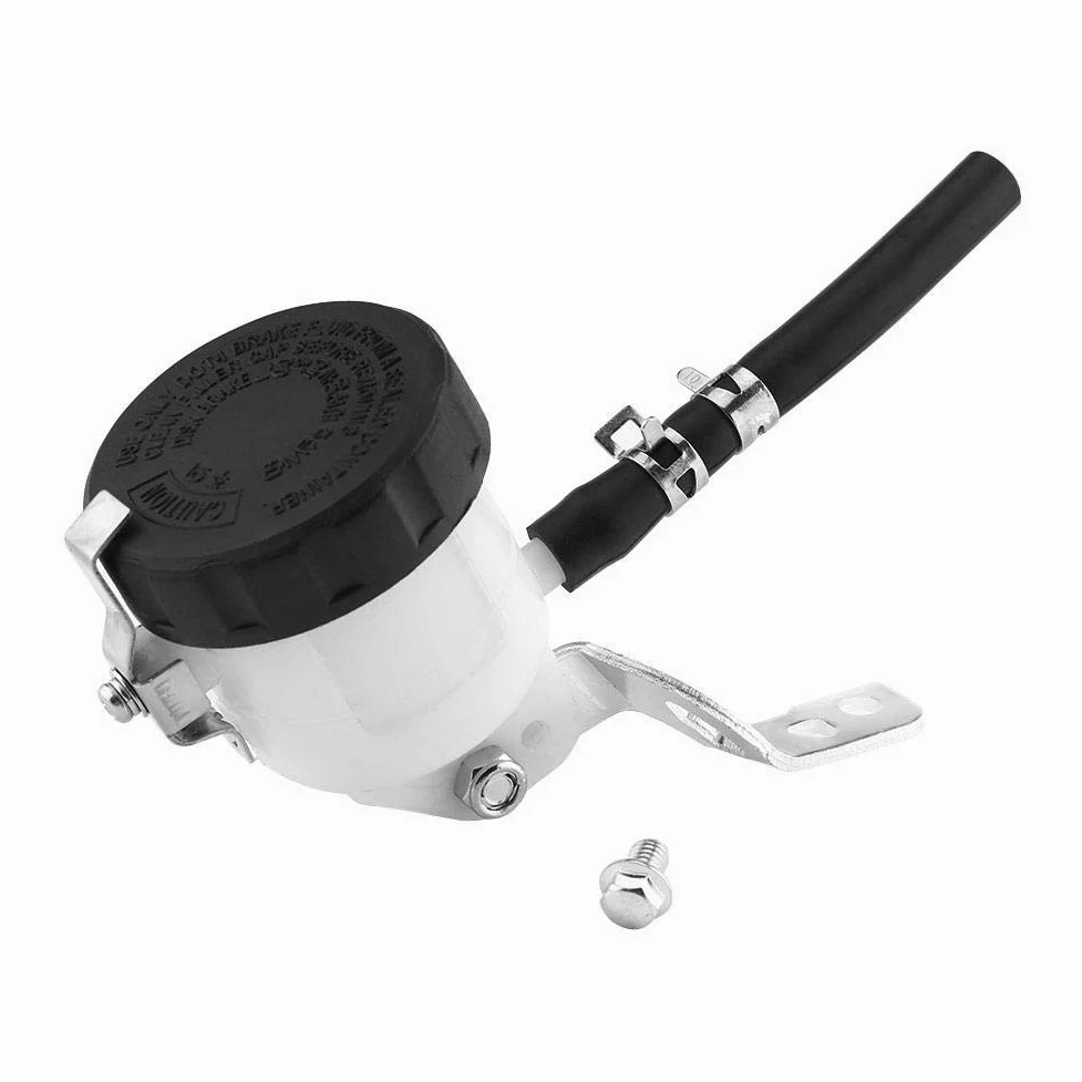 Depósito de freno de motocicleta con soporte Cilindro maestro para SV650 2003-2009 SV100S 2003-2007 Negro