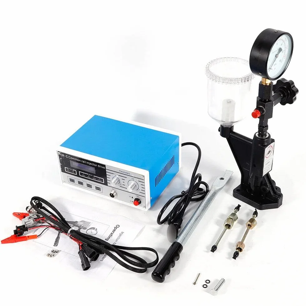 Injector Detector, 220 V Common Rail Injector, Multifunction BedrüCkend Fuel TestTest, con chip de control, para una variedad de marcas de inyectores