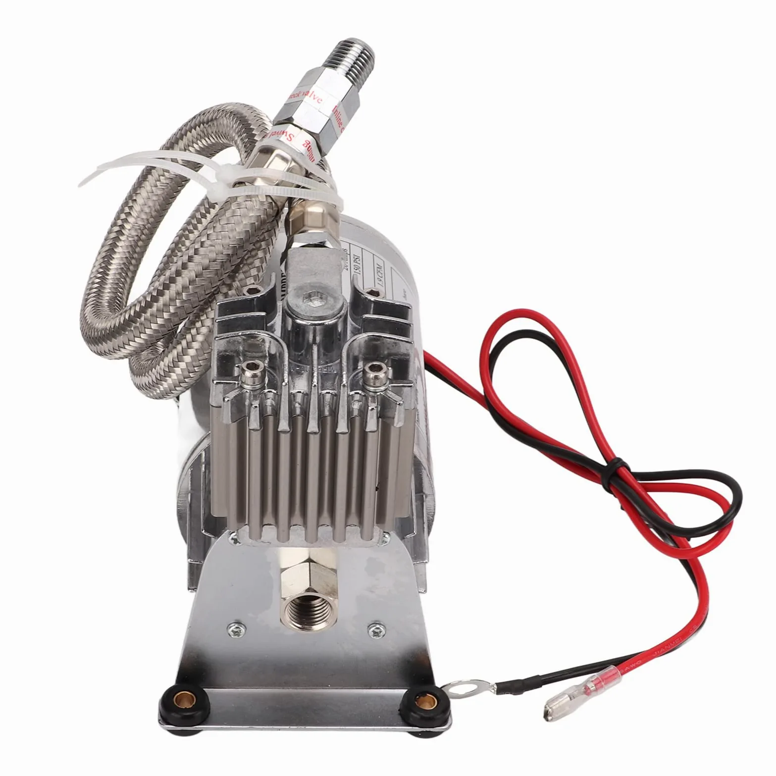 Tbest Compresor de Aire Universal, Compresor de Aire de Servicio Pesado 20a 150 PSI Metal Universal para Vehículos de 12V Yates Barcos NPT1/4