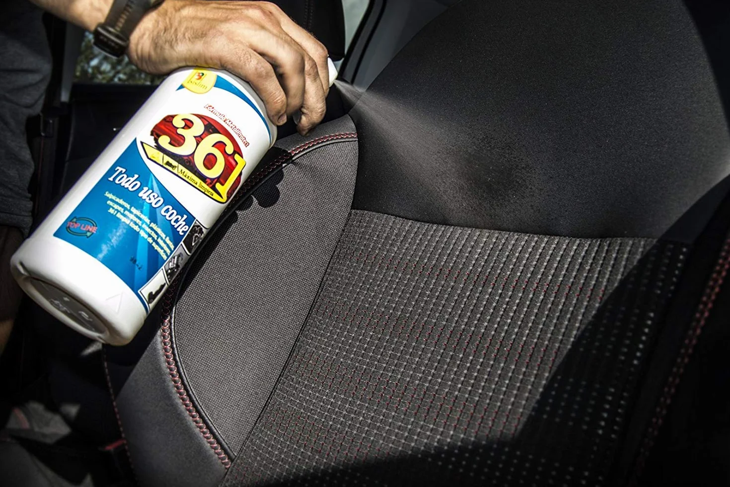 Sisbrill 361 Todo Uso Coche Limpiador 750 ml Interior y Exterior