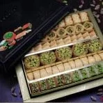 Senabel Baklava Sirio Mixto 500 g - Surtido con Pistachos y Anacardos - Dulces Artesanales de Oriente Medio