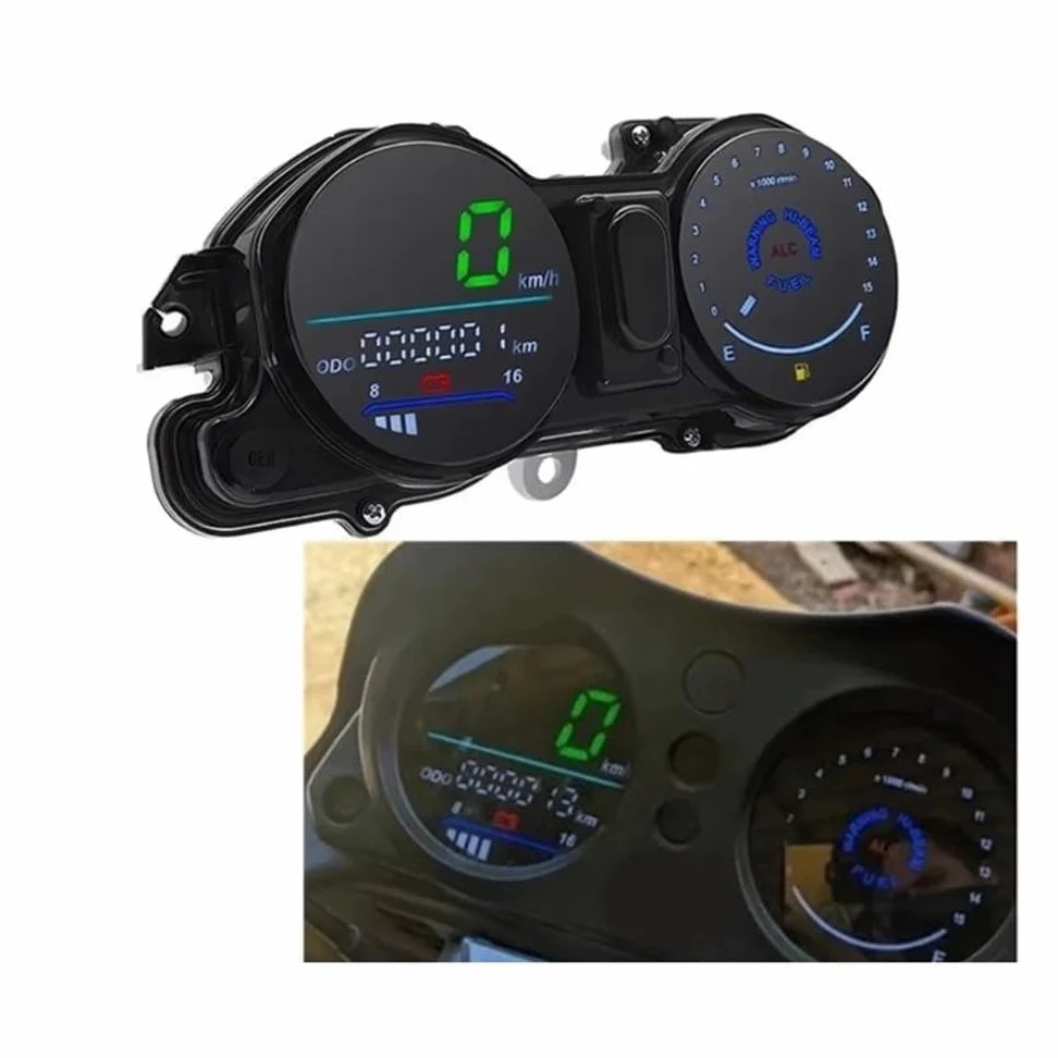 Velocímetro Digital para 150 ESD | Aplicación Y1UB Velocímetro de motocicleta Odómetro Velocímetro Tacómetro para 150 ESD