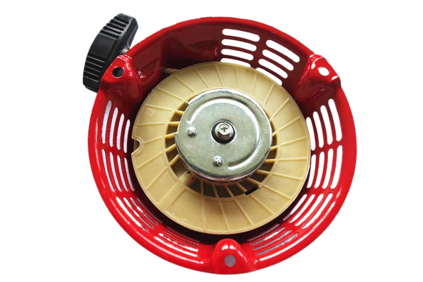 Conjunto de Arranque de Retroceso 4~6.5HP Cuerda de Mango de Arranque por Cuerda de rebobinado de trinquete de Acero Compatible con G150 G200 G300 GV150 GV200