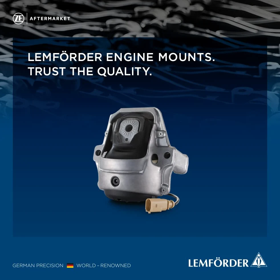 LEMFÖRDER 34743 01 Soporte Motor para Audi A4 Sedán (8K2, B8) 2007-2017 Derecha, Izquierda y otros vehículos