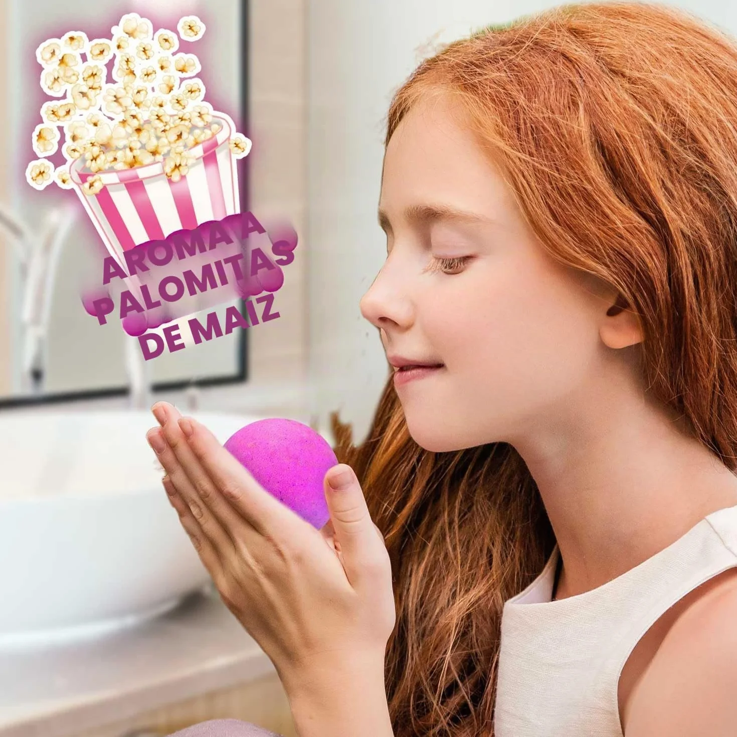 Bombas de Baño Infantiles Unicornio Regalo Sorpresa Pack 3 Palomitas