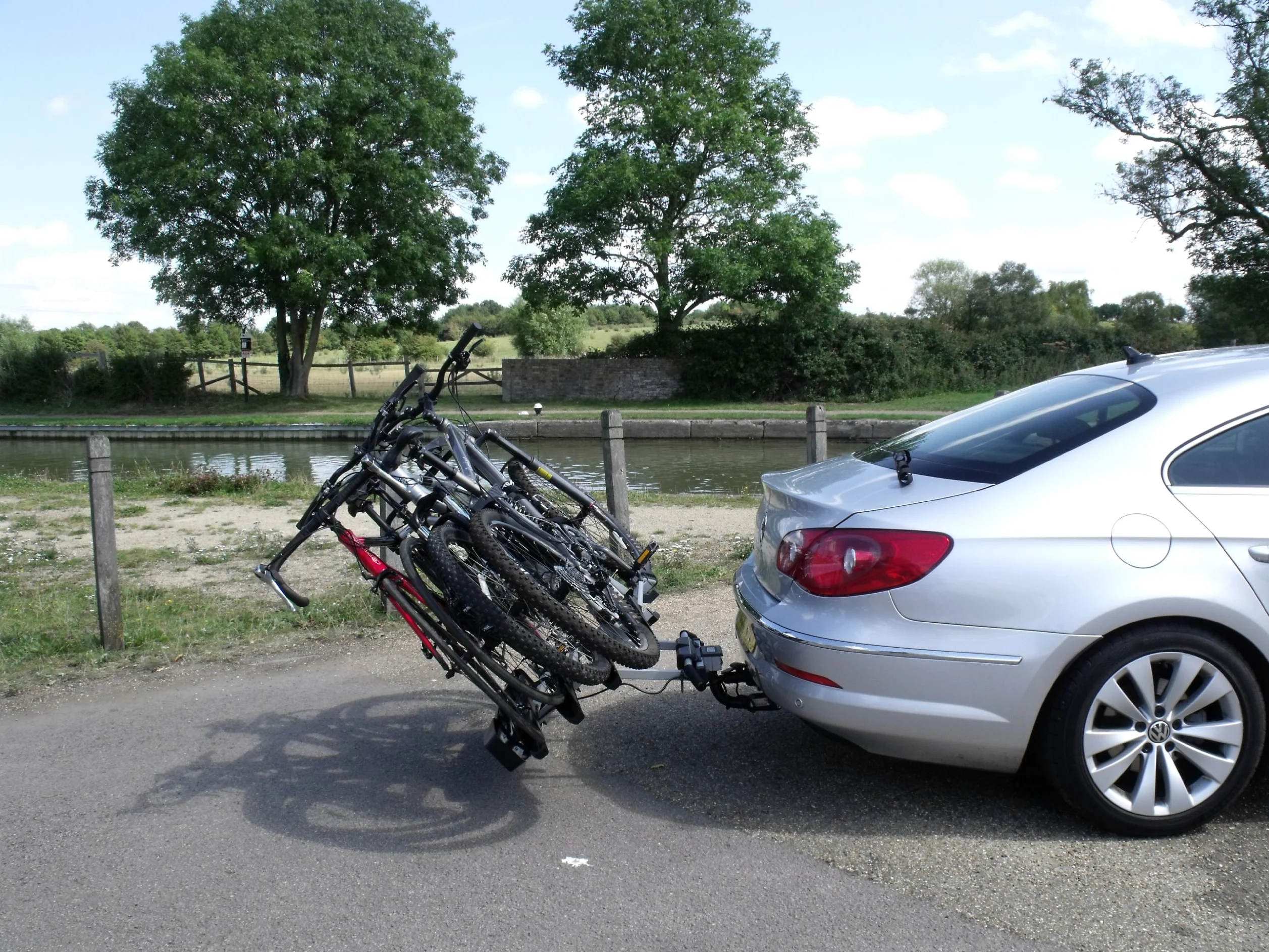 Automaxi Allroad 4 - Portabicicletas para Parte Trasera de Coche (4 Bicicletas)