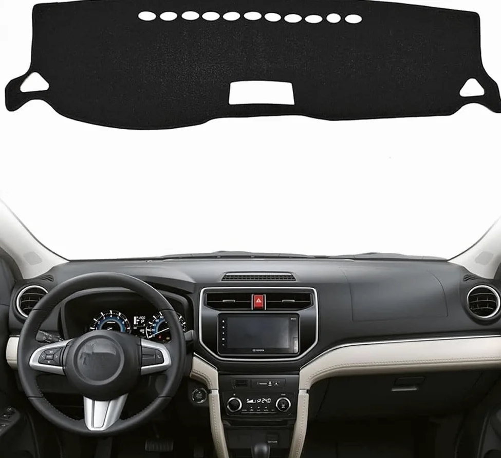 Alfombrilla Protectora para Salpicadero De Coche para Terios F800 F850 2018-2020(LHD),Alfombrilla Anti-UV para Salpicadero Protector Antideslizante,Interiores para Consola Central