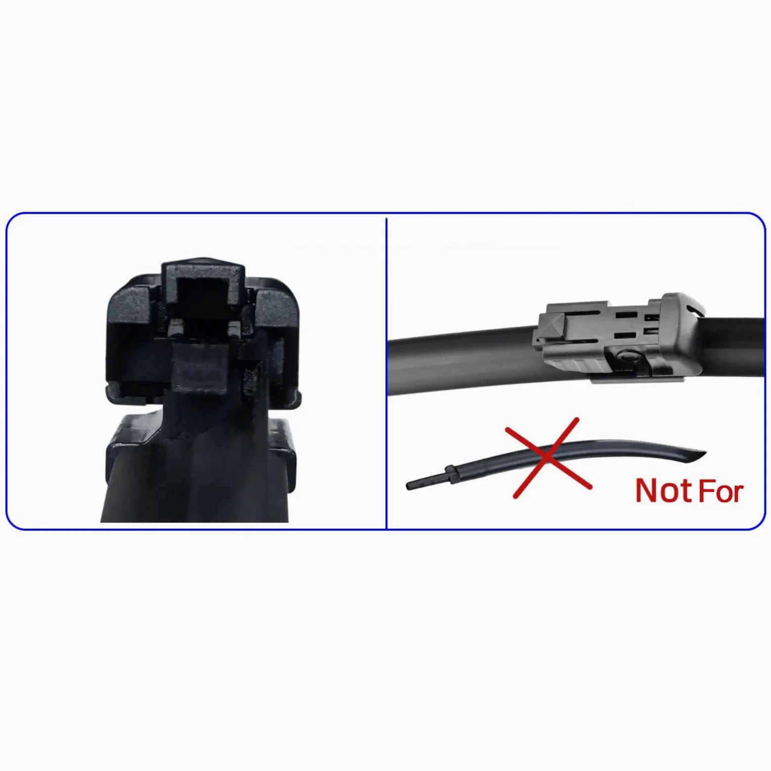 Escobilla coche Escobillas De Limpiaparabrisas Compatible Con Skoda Para Yeti 2009-2019 Piezas De Repuesto Delanteras Y Traseras | 4Front