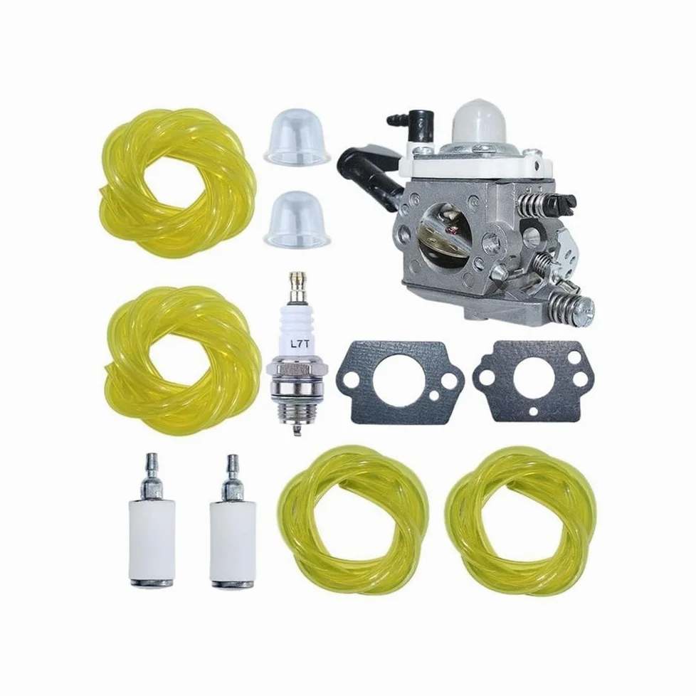 Carburador compatible con WT-997, WT-664 y WT-668, junta de línea de filtro de combustible, bulbo de cebado