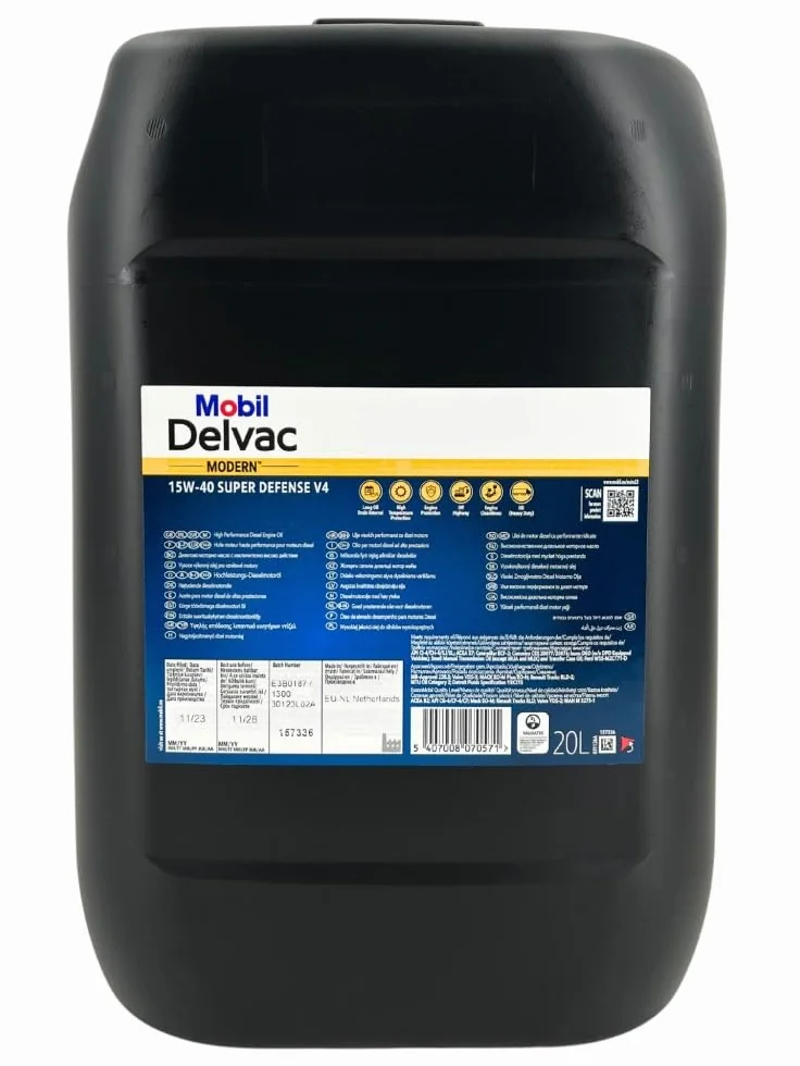 Mobil M-Delvac M SUP DEF V4 Bidón de 20 L