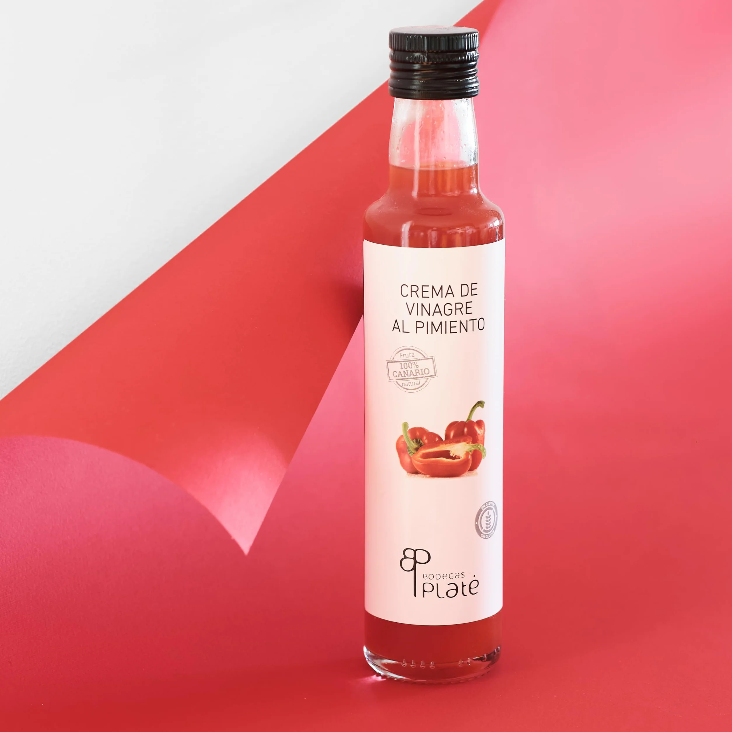 Crema de Vinagre de Pimiento 250 ml Aderezo artesanal vegano sin gluten
