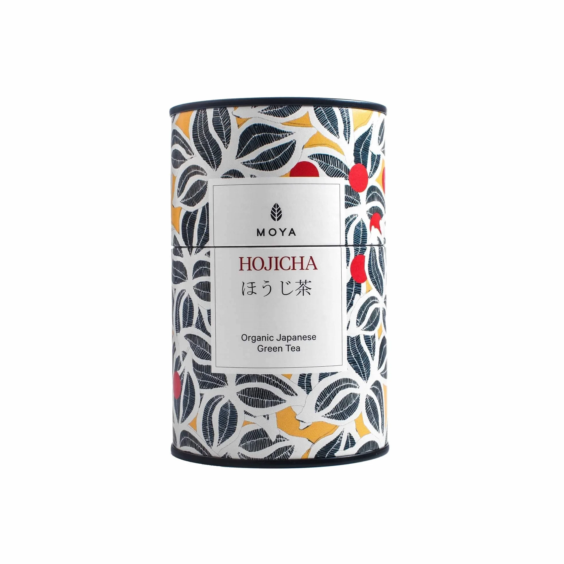 Moya Hojicha Té Verde Orgánico en Hojas Sueltas 60g Lata de Té