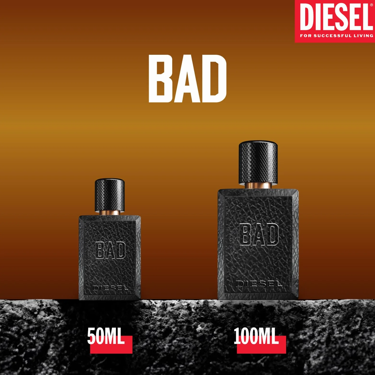Bad Eau de Toilette Diesel Fougère acuática dla mężczyzn