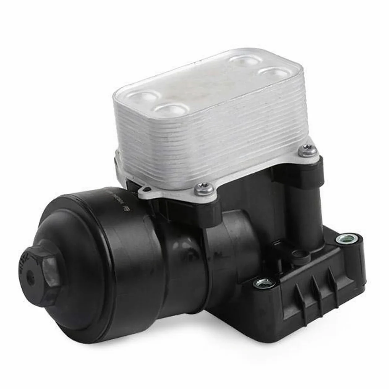 03L115389 Carcasa del filtro de aceite Tapa de filtro Junta de enfriador Oil Cooler Cap Housing Fliter Reemplazo para Audi Seat Skoda VW 2.0TDI 1.6TDI 03L115389B 03L115389C