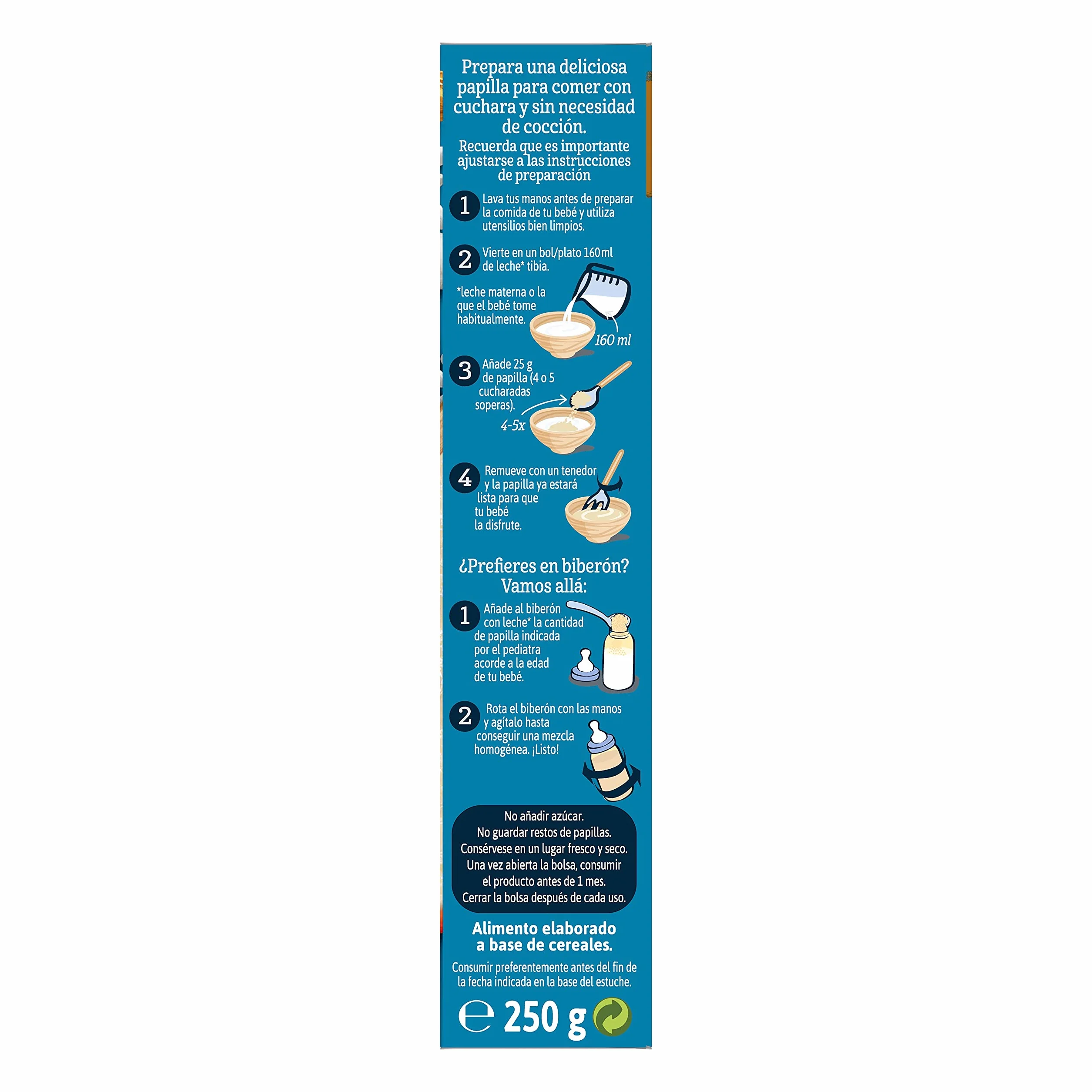 Gerber Papilla De Crema De Arroz, 250g