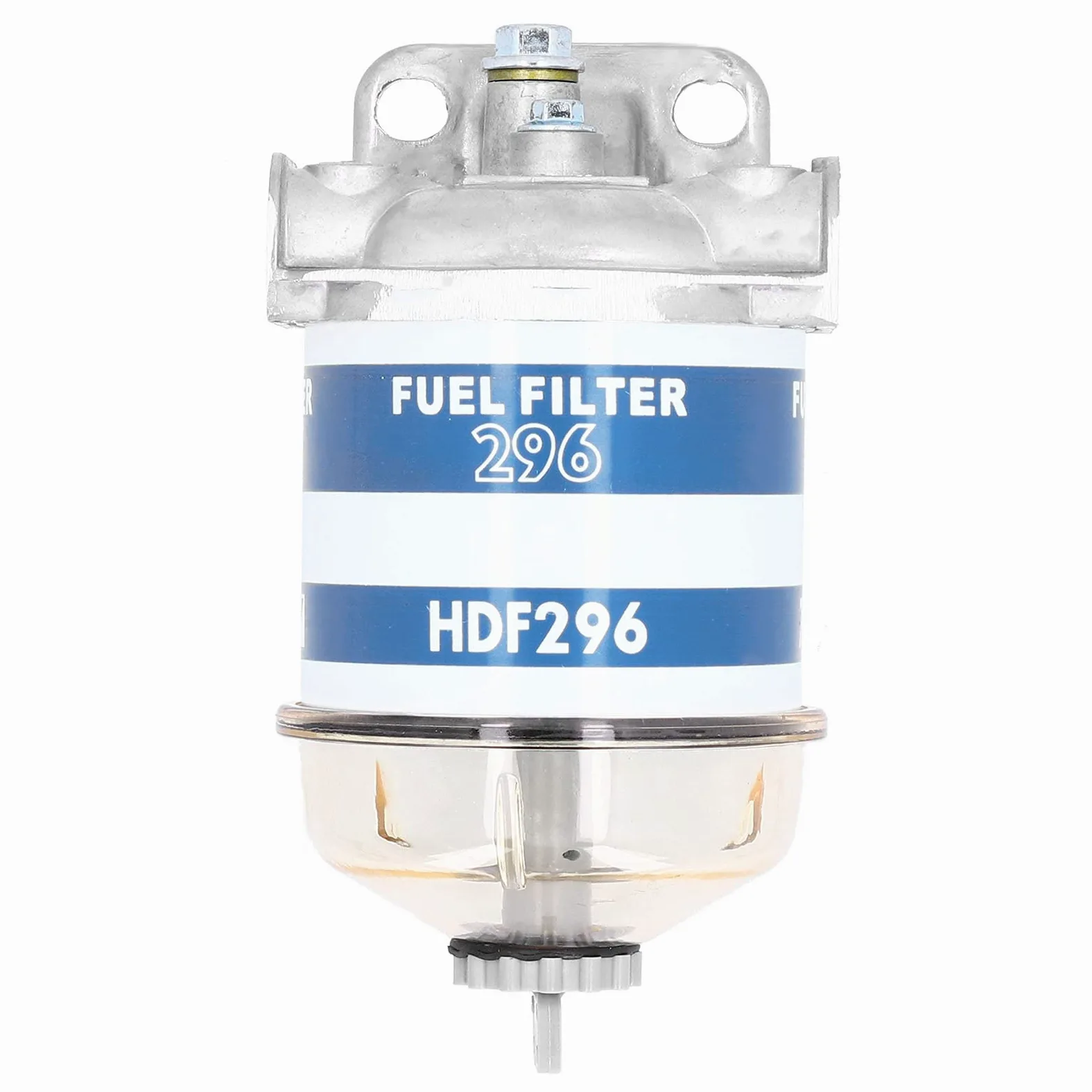 Conjunto de Filtro de Combustible 7111-296 Conjunto de Ajuste de Repuesto, Número OEM 2656615, para Massey Ferguson 133 135 140 145 165 168 175 178
