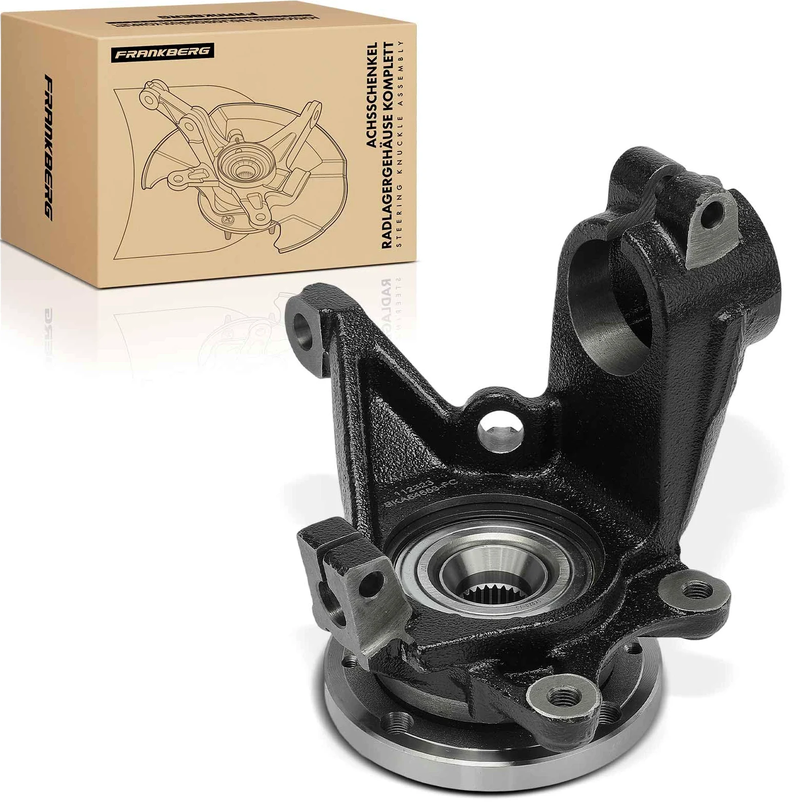 Frankberg Mangueta completa Delantero izquierdo Compatible con Berlingo/Berlingo First Furgoneta/MPV M Berlingo/Berlingo First MPV GFK GJK MF 306 cabrio 7D N3 N5 Partner 330785, 3307A0