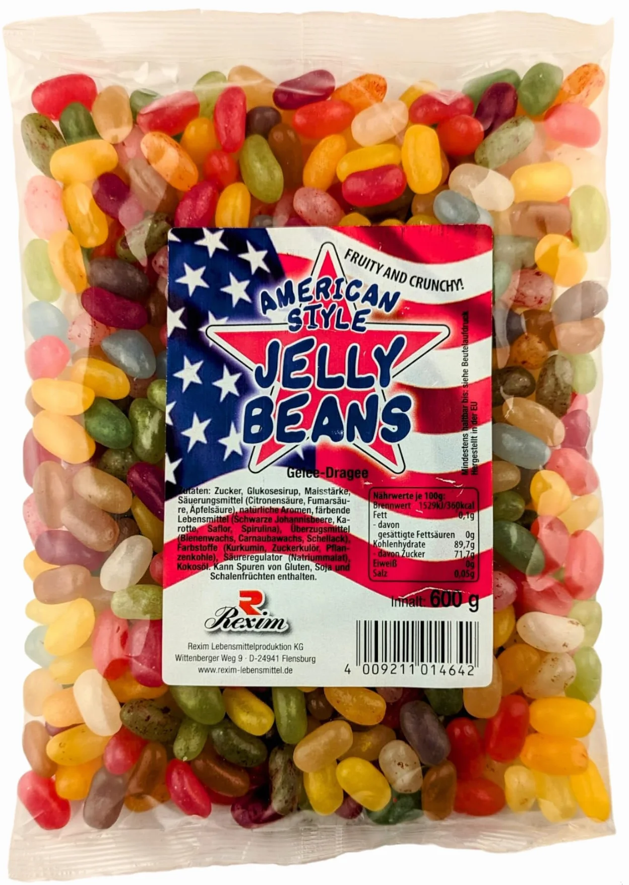 Rexim Grageas de goma americanas 600 g