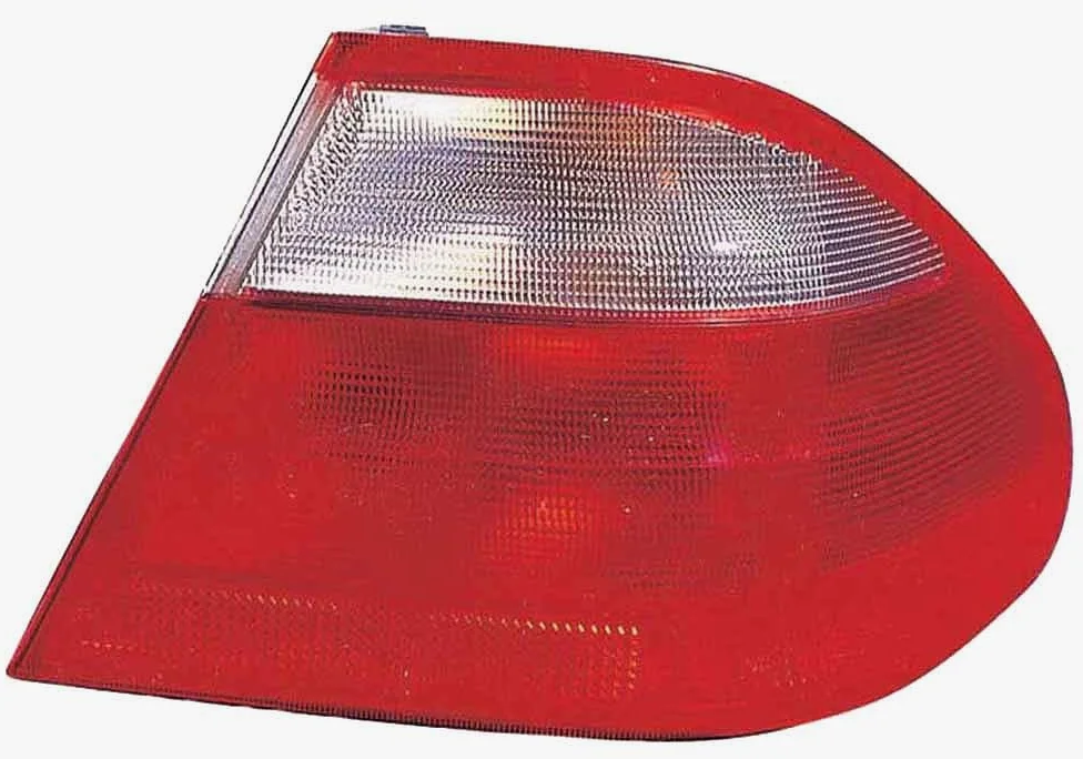 Depo 2202558 Piloto Trasero, Sin Portalámpara (Grupo Óptico), Exterior, Blanco, Tipo Hella Derecho