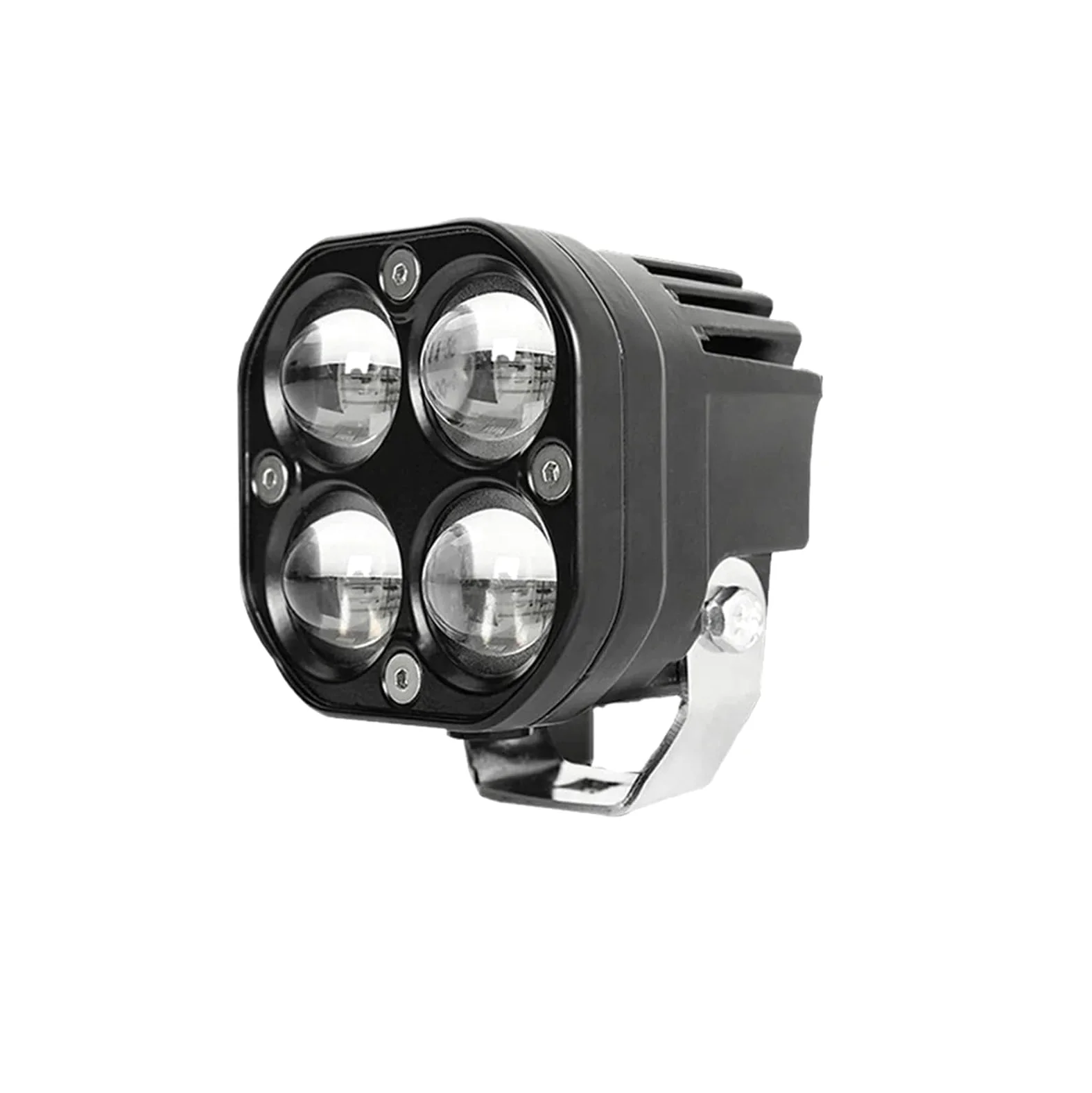 Motocicleta Antiniebla Focos LED para Motocicleta, Accesorios Todoterreno, 30.000 LM, 200 W, Faros Antiniebla Auxiliares para Motocicletas.