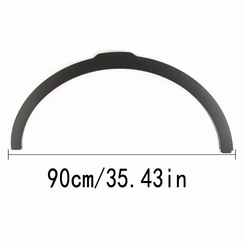Para Para Range Rover para Evoque Sport 2012-2017 Moldura De Paso De Rueda Delantera para Coche Guardabarros Cejas Pasos De Rueda(Lado Derecho)