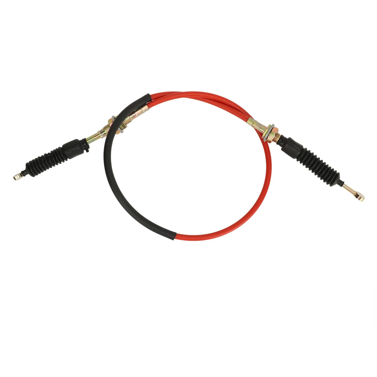 Tbest Cable de Transmisión de Marcha Atrás, Línea de de Marchas, Construcción Duradera de Aleación de Acero con Funda de PVC para Go Karts de hasta 250