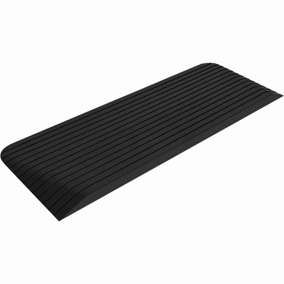 SKM Rampas de umbral (2 unidades, 110 x 41 x 5 cm, caucho, peso: 24,3 kg, 150975)