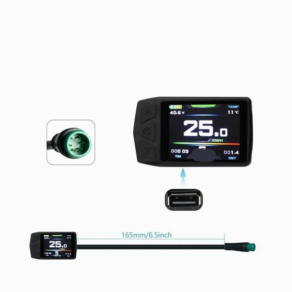Velocímetro Para KT TF01U | Velocímetro Digital Bicicleta Y Motocicleta Para KT TF01U