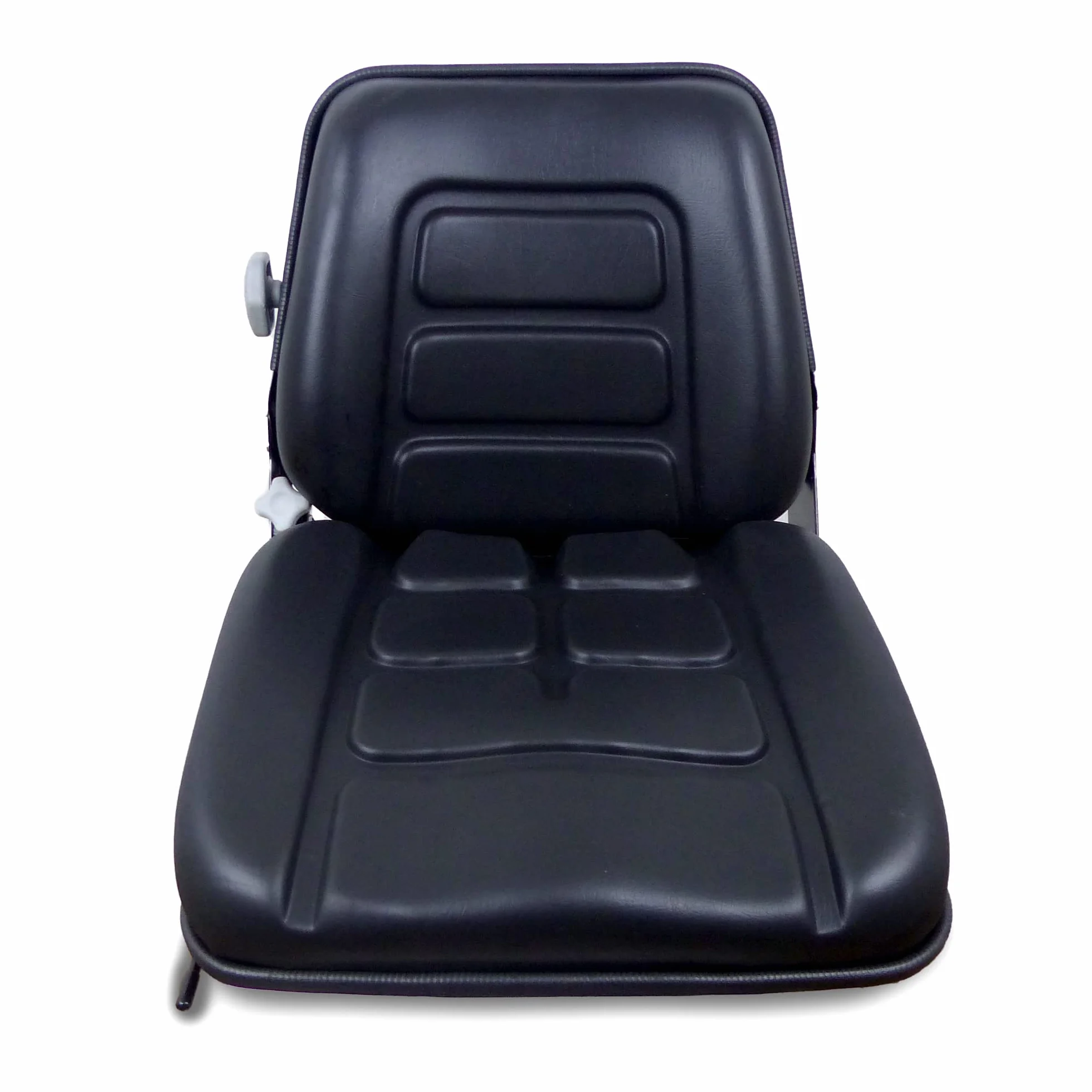 Asiento con molleggio integrado + Cinturón con arrotolatore para tractor cingolato y carro elevador Cod. 38026