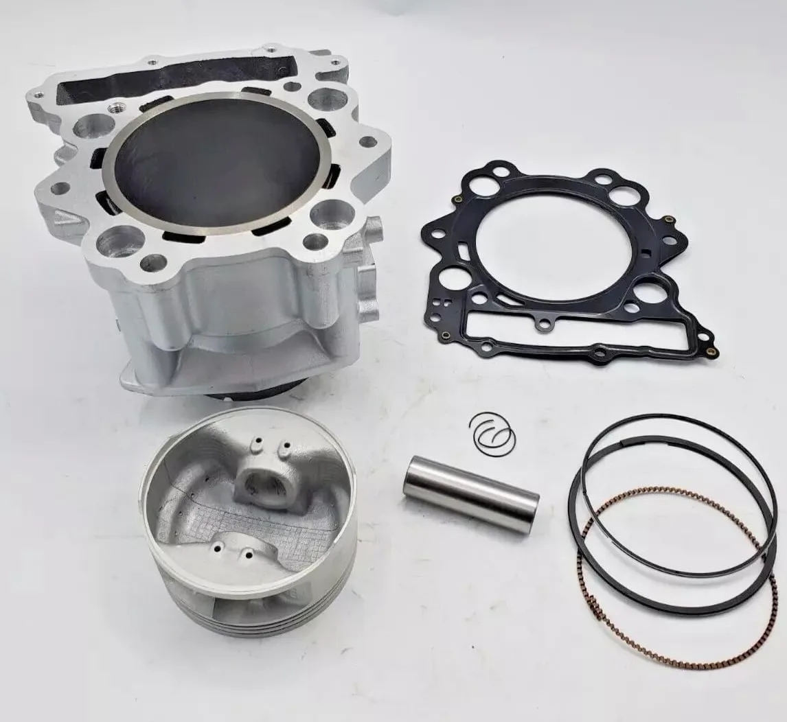 Kit de pistón de cilindro 102mm compatible con Yamaha Raptor 660R 686cc 2001-2005, Rhino 660 2004-2007, Grizzly 660 YFM660 2002-2008
