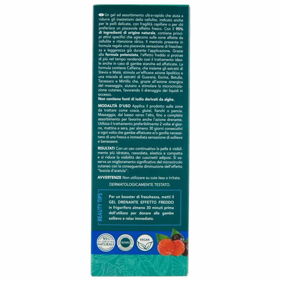 GEOMAR Gel Drenante de Efecto Frío contra Celulitis 200 ml