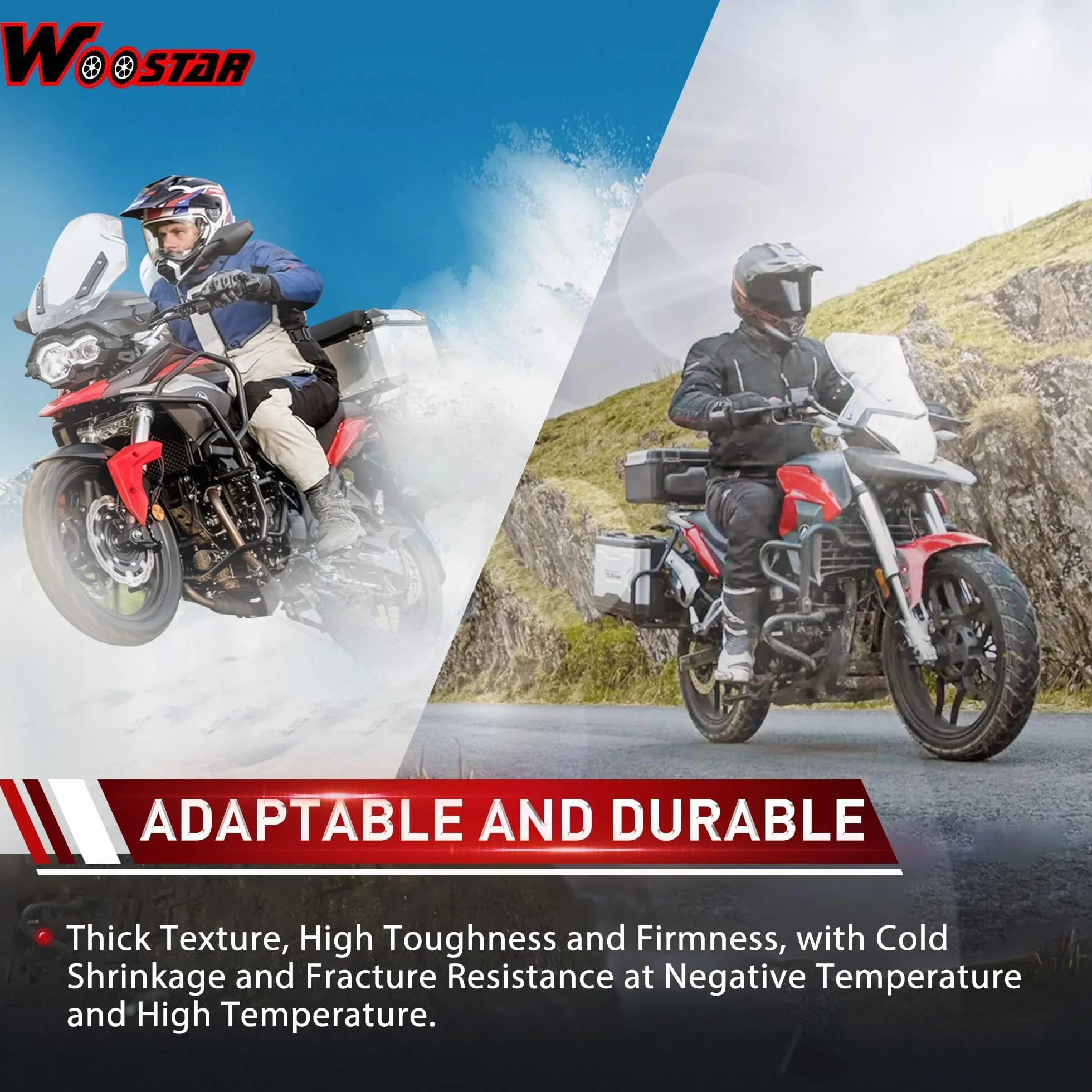 WOOSTAR Moto Piñon Delantero 428 de 17 Dientes 17mm para 50cc 70cc 90cc 110cc 125cc Dirt Pit Bike Mini Bike ATV 4 Wheeler Ciclomotor