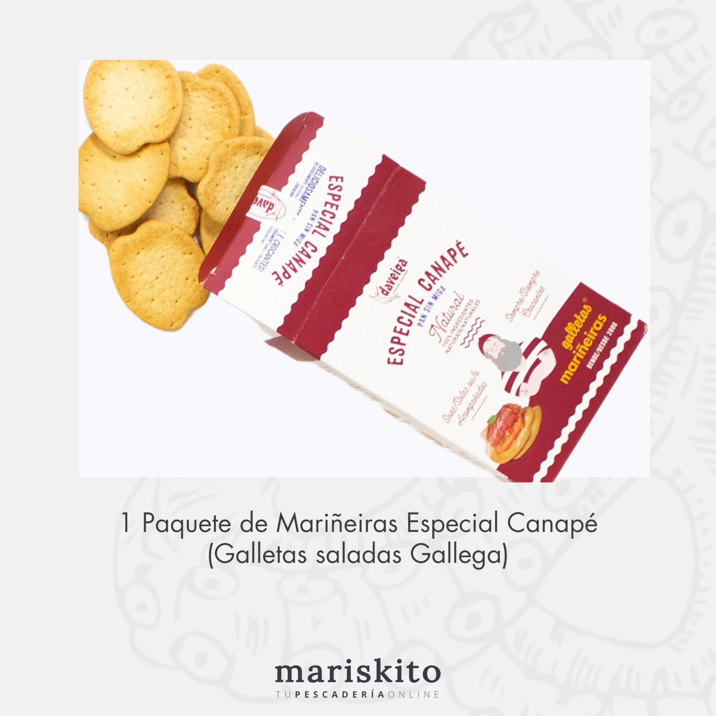Pack La Mar de Aperitivos - 5 Patés Gourmet Latas de Conservas Gallegas Cesta Regalo Estuche Productos Delicatessen