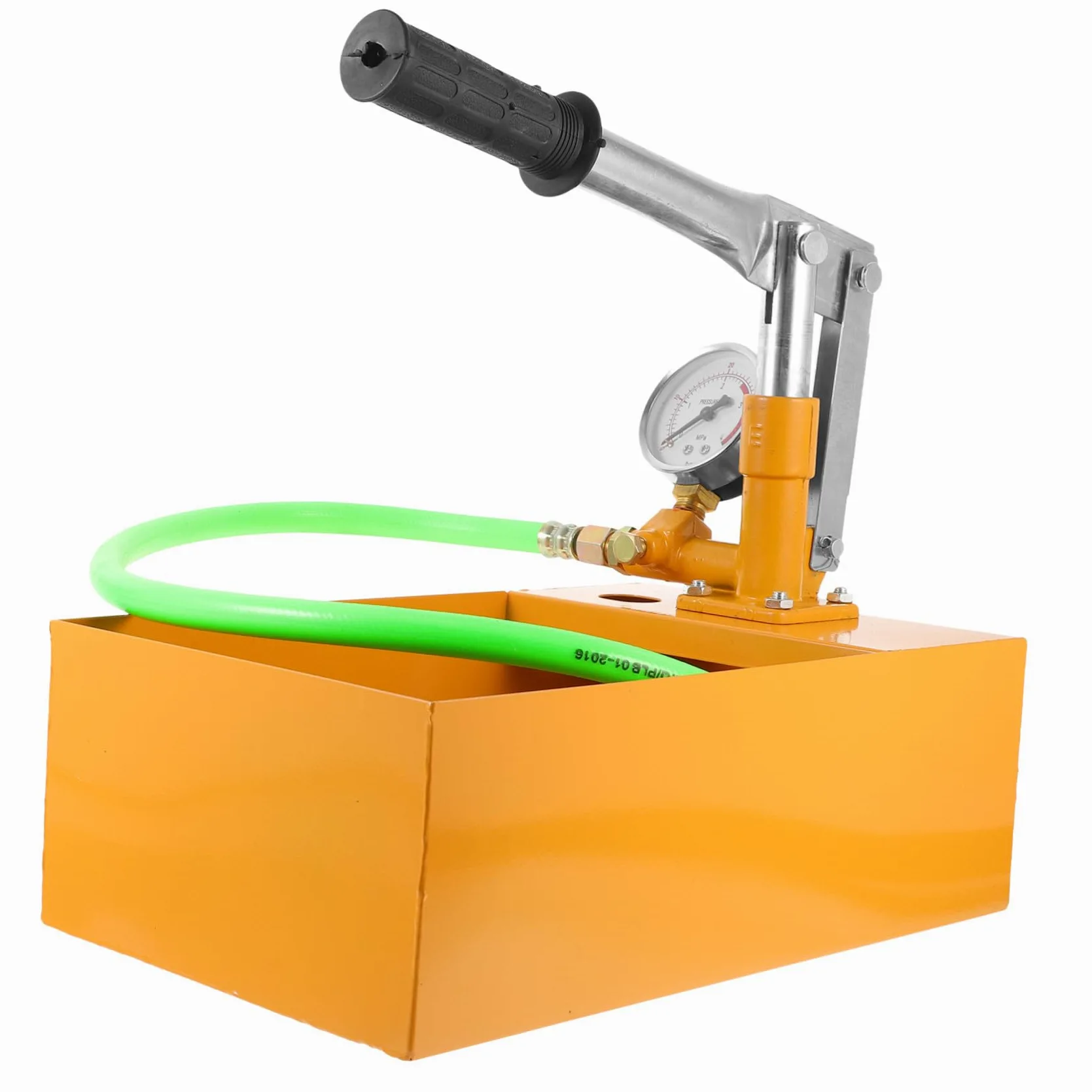 Bomba de Prueba de Presión Manual de 40 Kg de Aluminio Manómetro para Pruebas Hidráulicas Agua en Tuberías Industriales Construcción Color Aleatorio Varios estilos