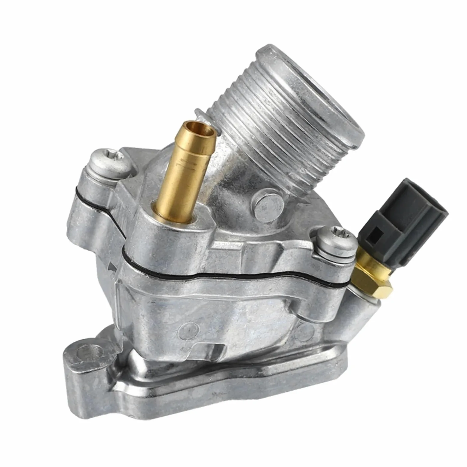 Termostato de refrigerante del motor Termostatos d 31293698 Conjunto de carcasa del termostato del refrigerante del motor, compatible con Volvo XC90 03-06