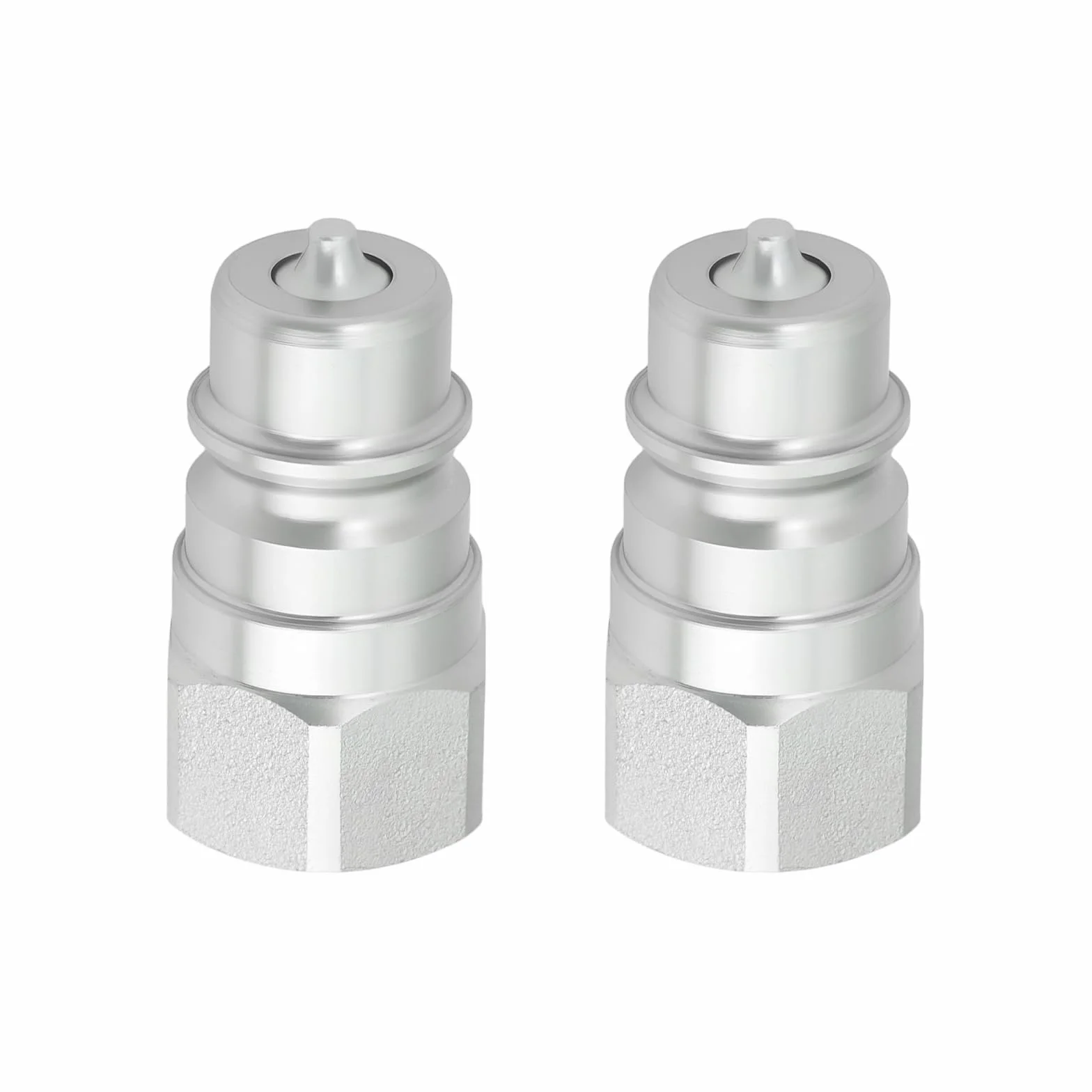 Conector Rápido de Aceite Hidráulico para Tractor (2 Unidades Cabezal Macho AW32184) Compatible con John Deere 1023E 1025R 1026R Y 2025R.