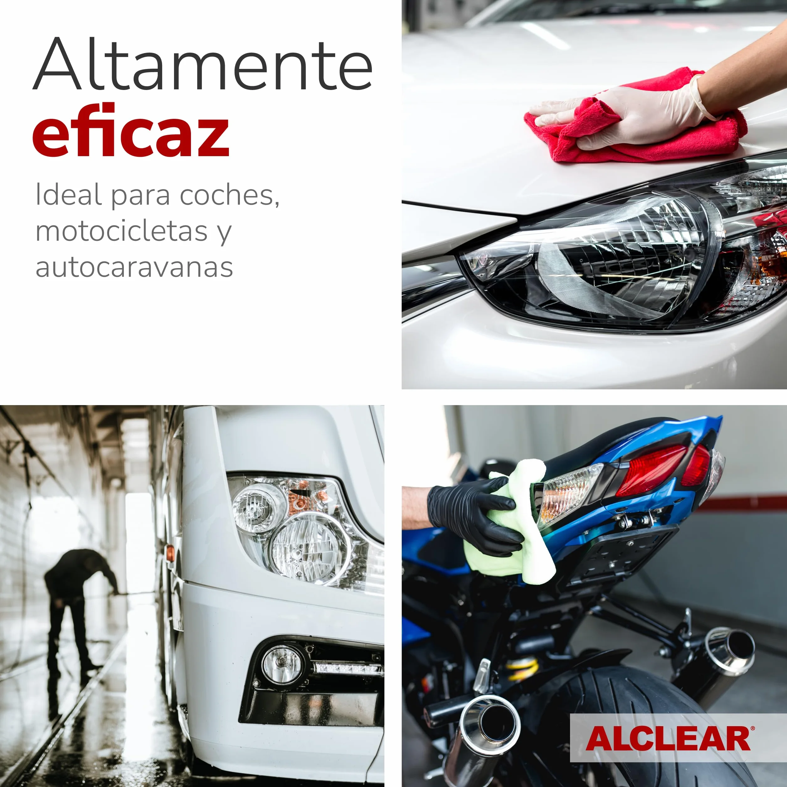 ALCLEAR 721IX Quitainsectos extra para vehículos, 1000 ml