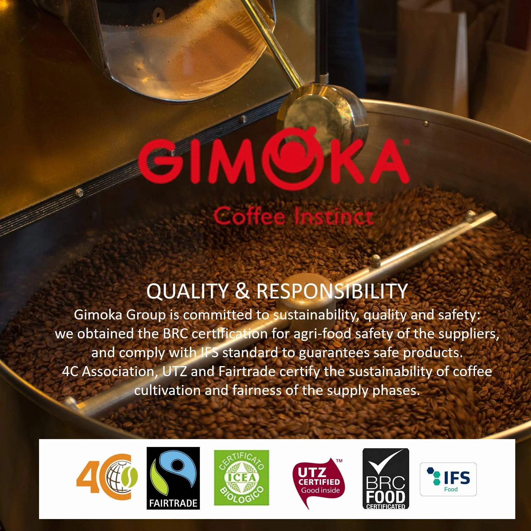 Gimoka Cafè En Grano Gran Bar Intensitad 12 1 Kg Made In Italy