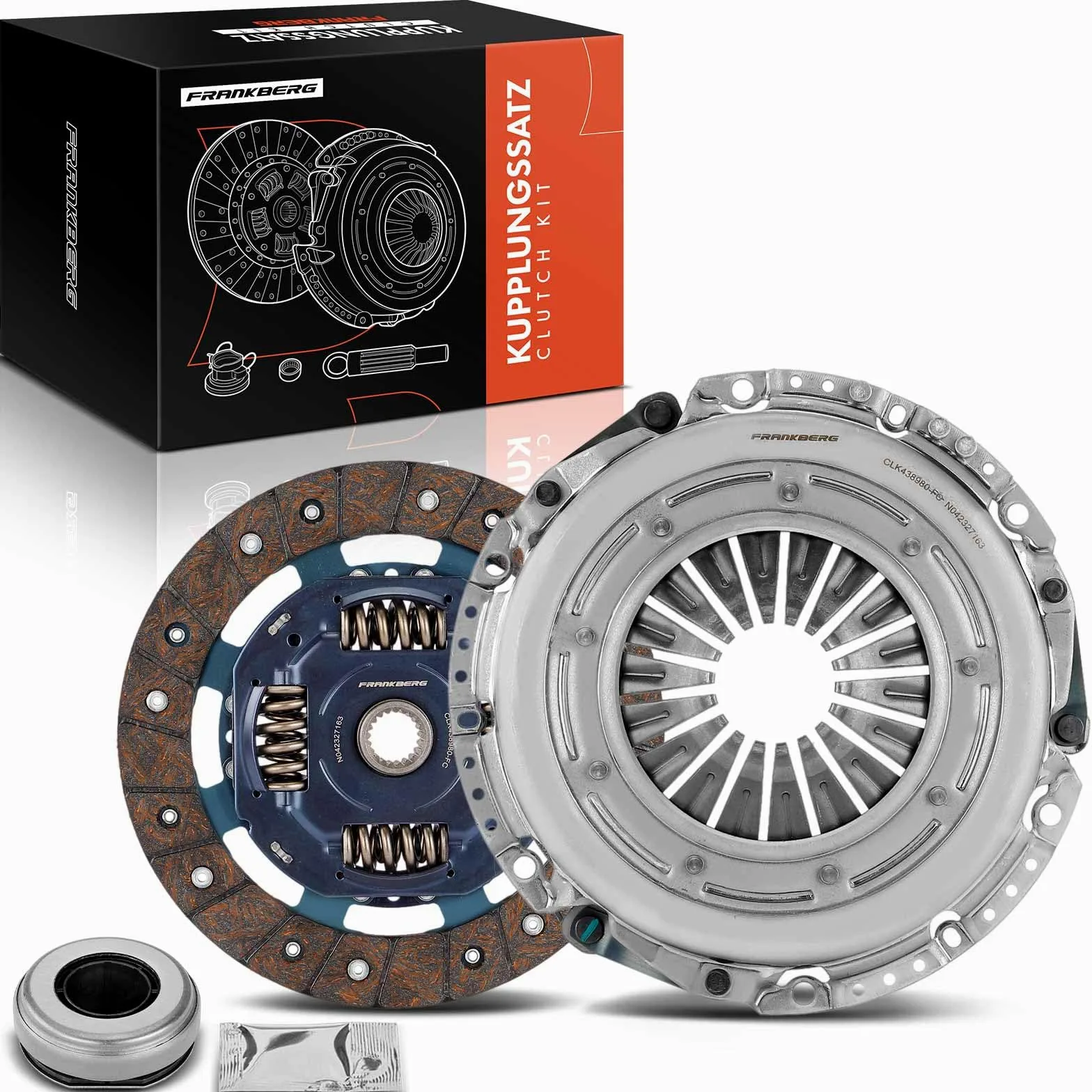 Frankberg Kit de embrague 9402053160 | Compatible con: VF7 nervioso, Caja Scudo 270 272, Plataforma plana/chasis Expert, Caja saltarina, Experto en tipi VF3X