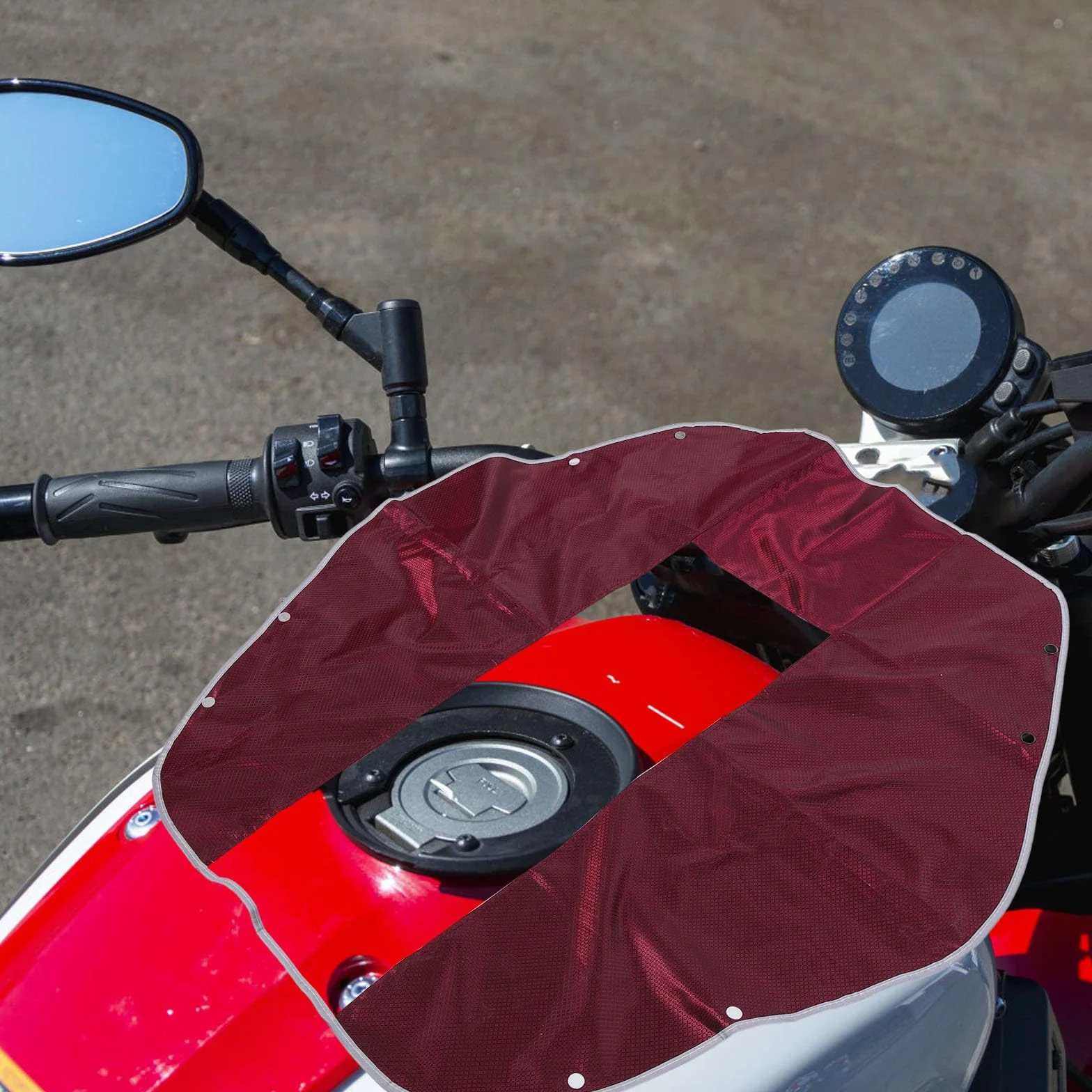 SMASOLO Cubierta Material Oxford y Pvc para Panel de Scooter Eléctrico Resistente Lluvia Funda Protectora para Pantalla y Control , Adecuado para Uso al Aire Libre