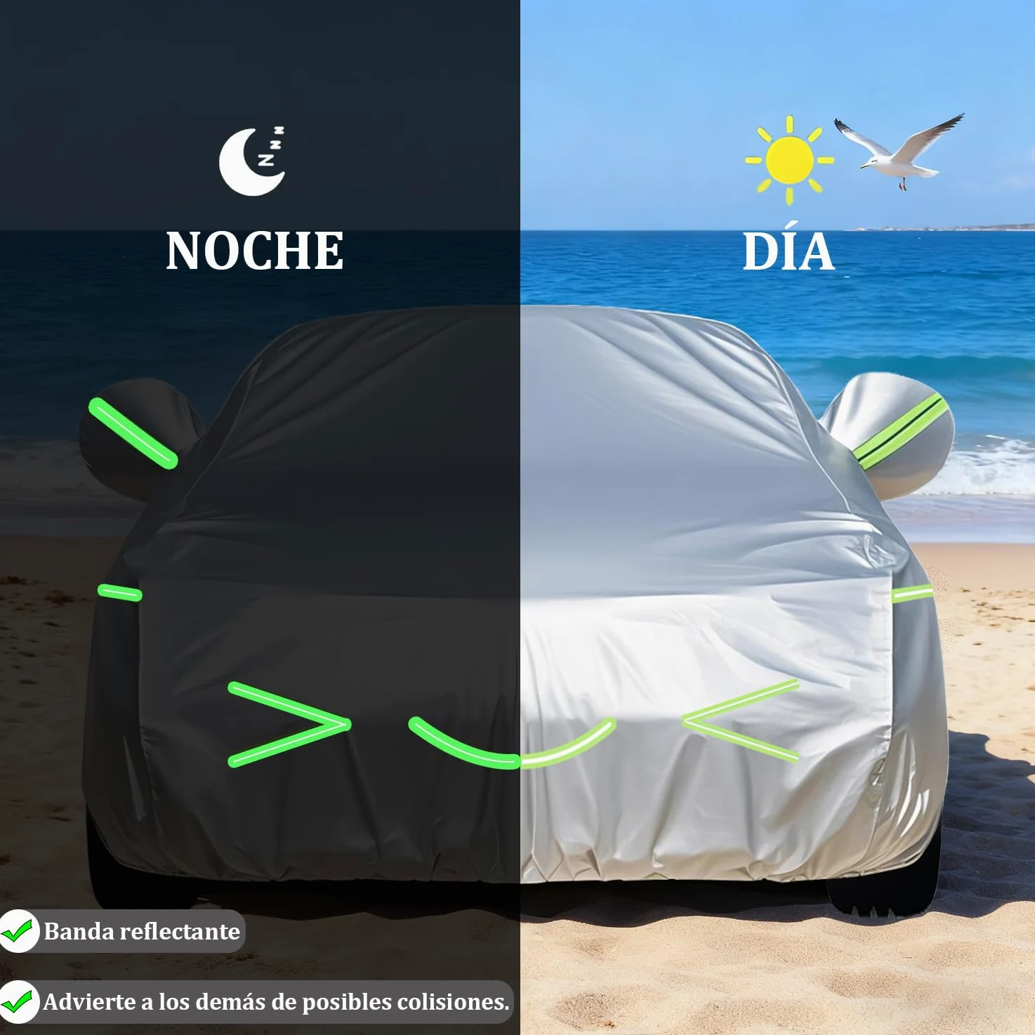 Funda Coche Exterior para Mazda CX-60 (2022-2026) | Forro Suave, Transpirable, Antiviento, Impermeable, Tejido Oxford, Anti-UV, 4 Estaciones