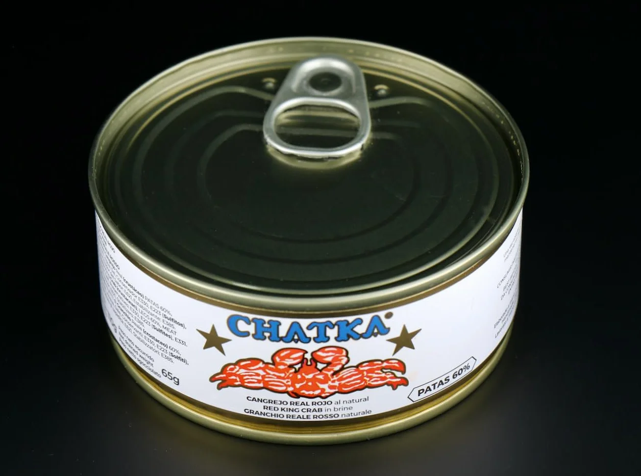 Conserva de cangrejo Real rojo 60% patas 90g tradicion