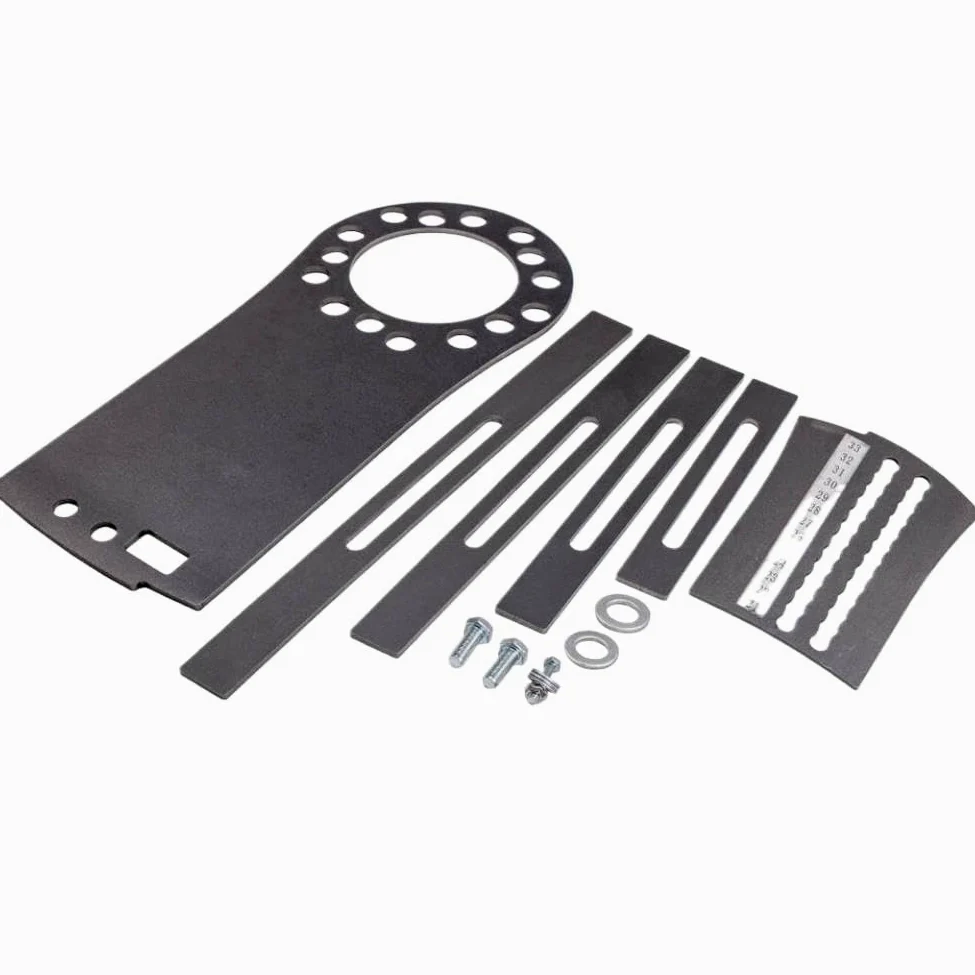 Medidor de Herramienta de medición de combinación de neumáticos de Rueda Compatible con bujes 5x4,5 5x4,75 y 5x5