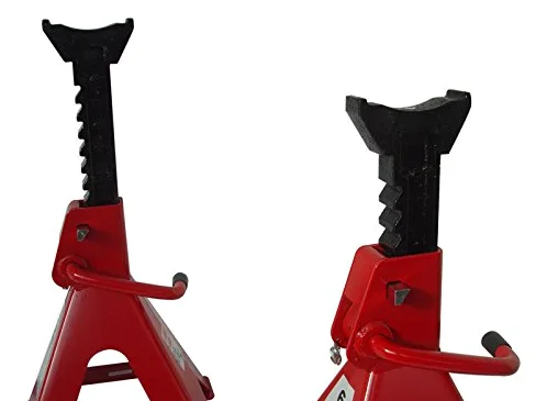 Par de caballetes, capacidad 6 ton. Carro Sogi coche X4-11