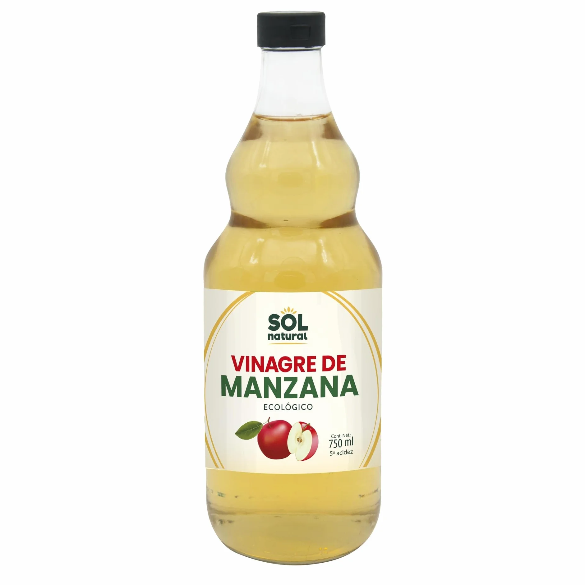 VINAGRE DE Manzana Bio 750 ml SOLNATURAL