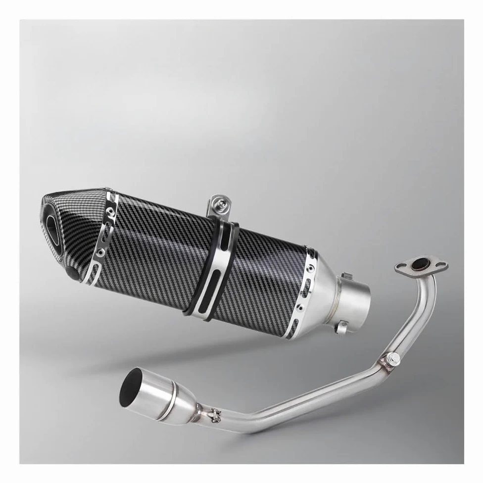 Tubo Silenciador Escape Escape Completo Para PCX125 PCX150 PCX 125 150 2021-2024, Silenciador Para Moto, Tubo Enlace Frontal DB Killer, Modificado 51MM