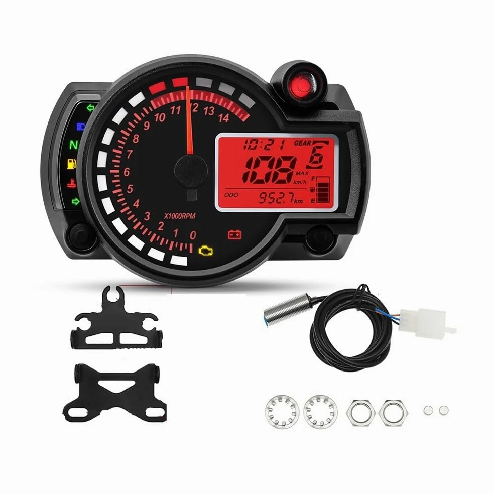 Velocímetro Digital Tacómetro digital para motocicleta, contador de horas para Brasil para Titan 150 CG150 Fan150 2010-2022