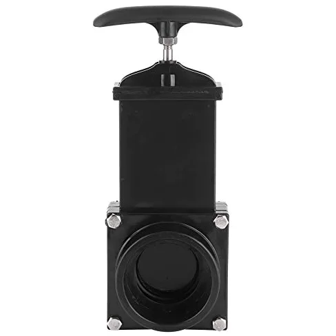 KIMISS Válvula de desagüe para caravana de 50mm, para RV y caravan, válvula de residuos en ABS, accesorio exterior para de alcantarillado
